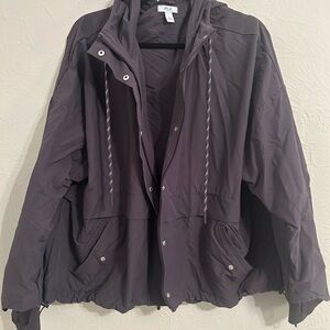 Women's Black Hooded Jacket